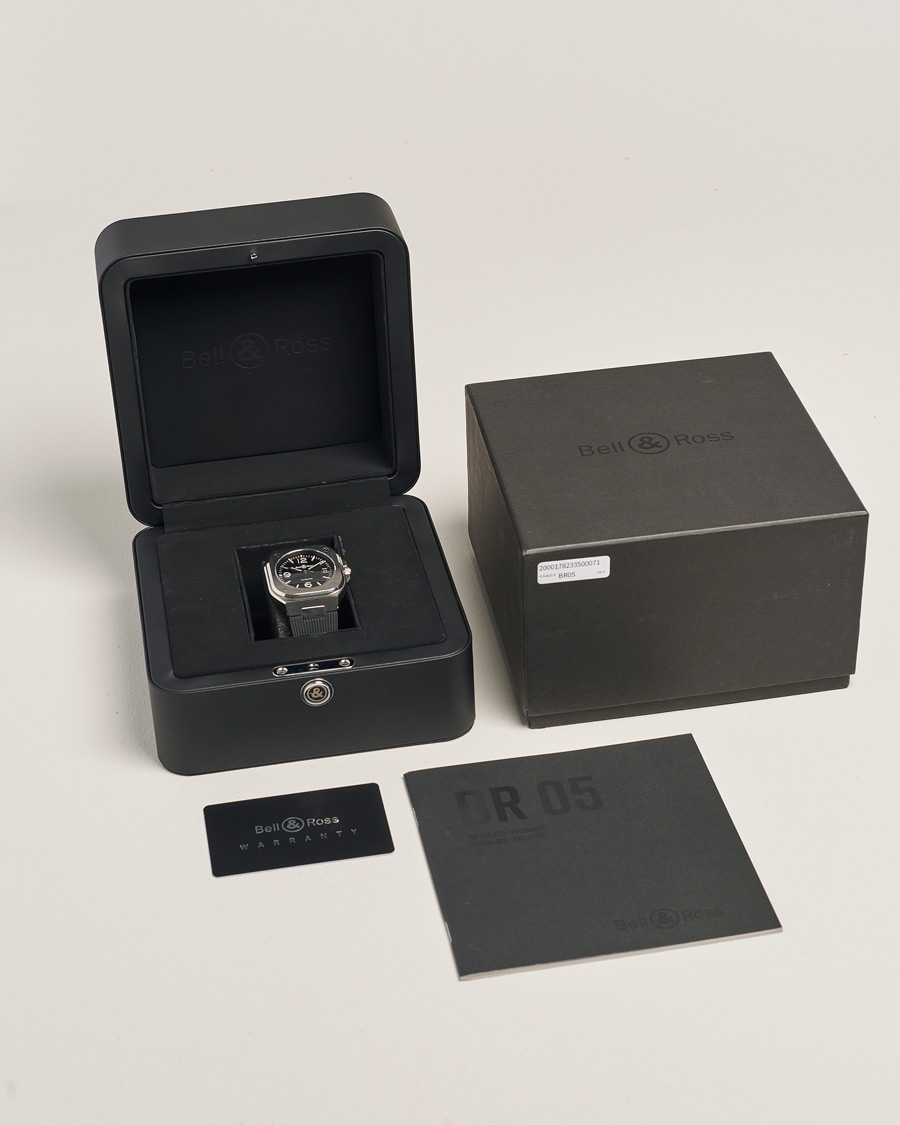 Herre | Pre-Owned & Vintage Watches | Bell & Ross Pre-Owned | BR05A BL ST