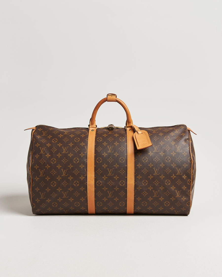 Herre | Pre-Owned & Vintage Bags | Louis Vuitton Pre-Owned | Keepall 55 Monogram
