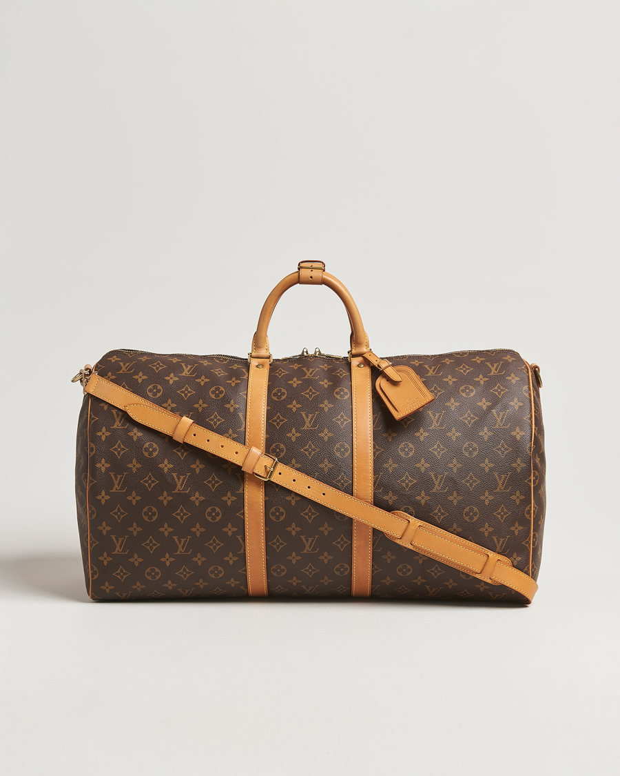Herre | Louis Vuitton Pre-Owned Keepall Bandoulière 55 Monogram | Louis Vuitton Pre-Owned | Keepall Bandoulière 55 Monogram