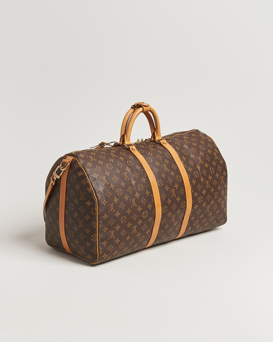 Herre | Louis Vuitton Pre-Owned Keepall Bandoulière 55 Monogram | Louis Vuitton Pre-Owned | Keepall Bandoulière 55 Monogram