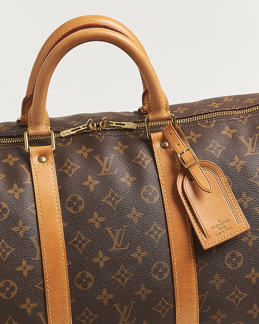 Herre | Pre-Owned & Vintage Bags | Louis Vuitton Pre-Owned | Keepall Bandoulière 55 Monogram