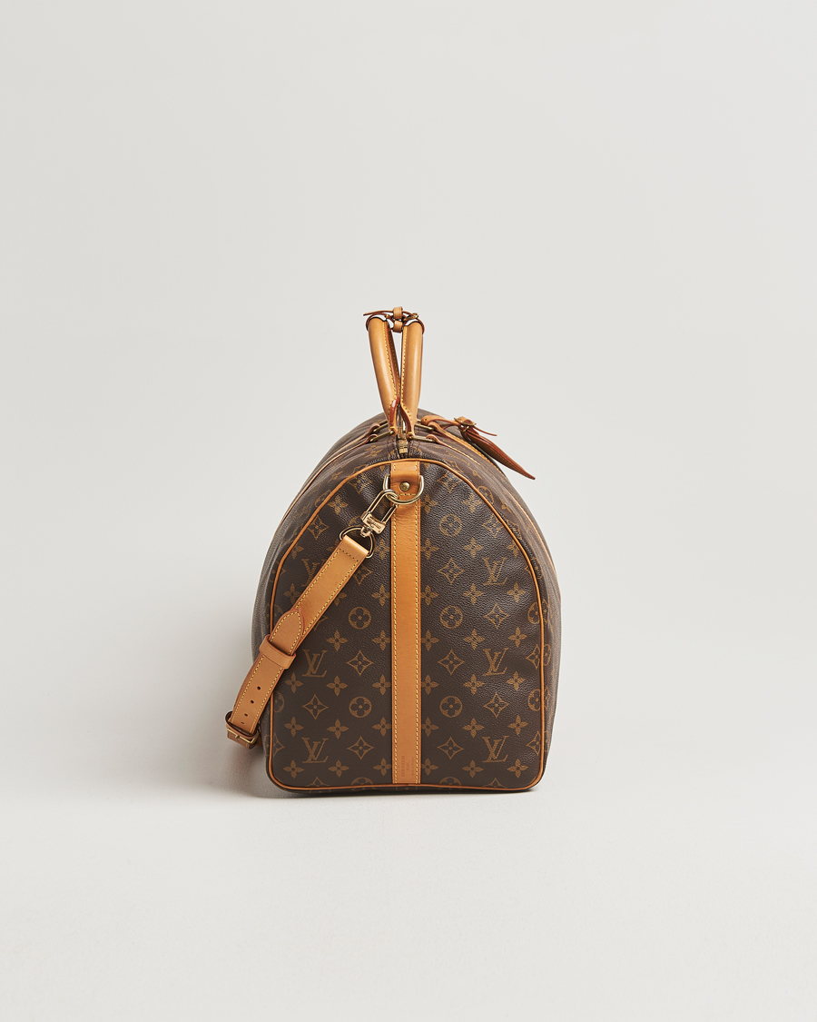 Herre | Pre-Owned & Vintage Bags | Louis Vuitton Pre-Owned | Keepall Bandoulière 55 Monogram