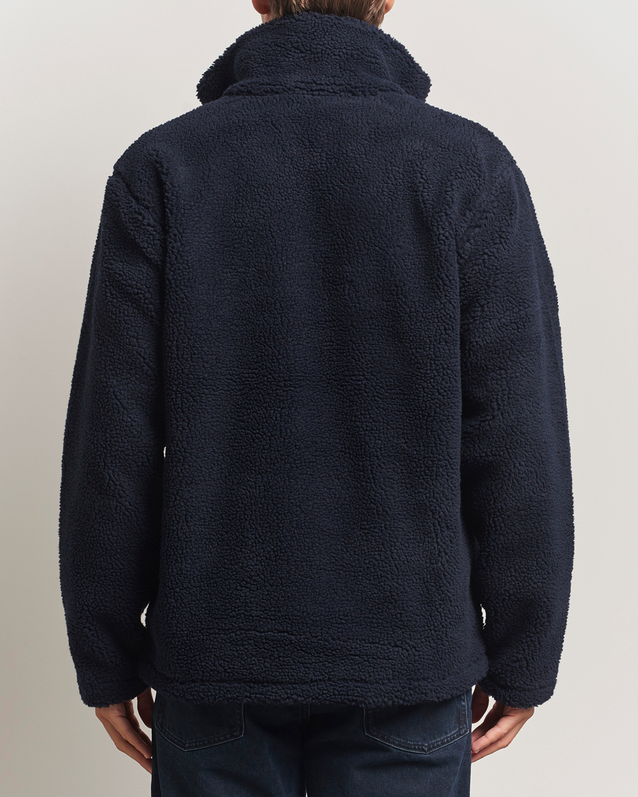 Herre | Jakker | A Day's March | Acton Fleece Jacket Navy