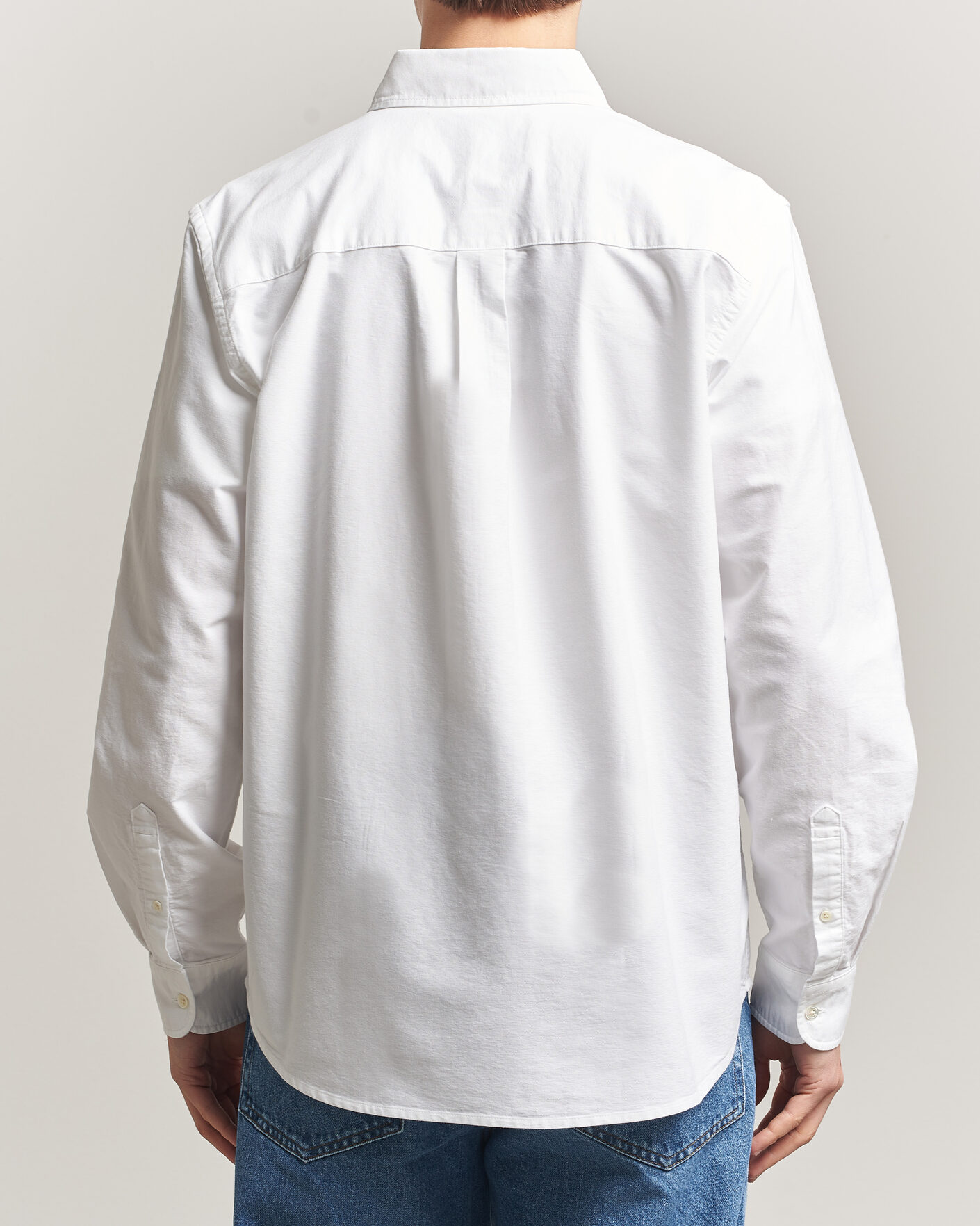 Herre | Skjorter | A Day's March | Classic Oxford Shirt White