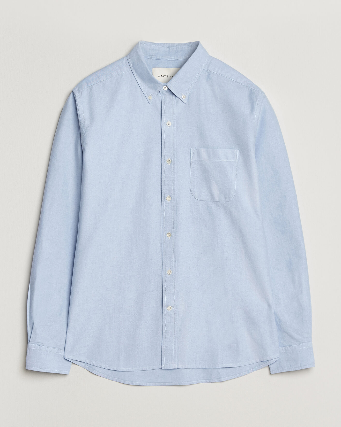 Herre | Skjorter | A Day's March | Classic Oxford Shirt Light Blue