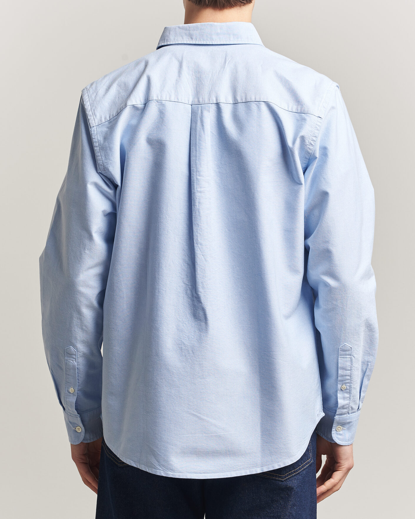 Herre | Skjorter | A Day's March | Classic Oxford Shirt Light Blue