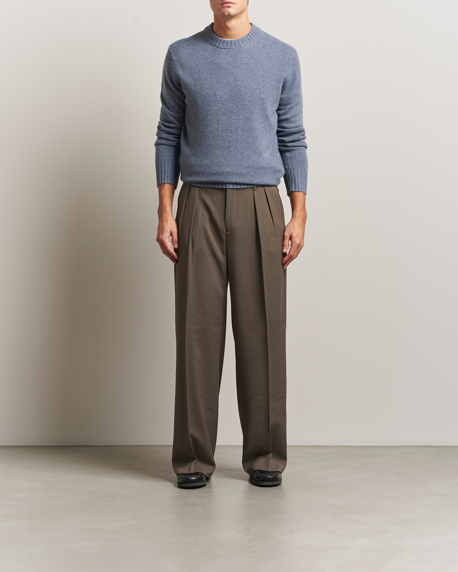 Herre | Gensere | A Day's March | Marlow Lambswool Sweater Frost