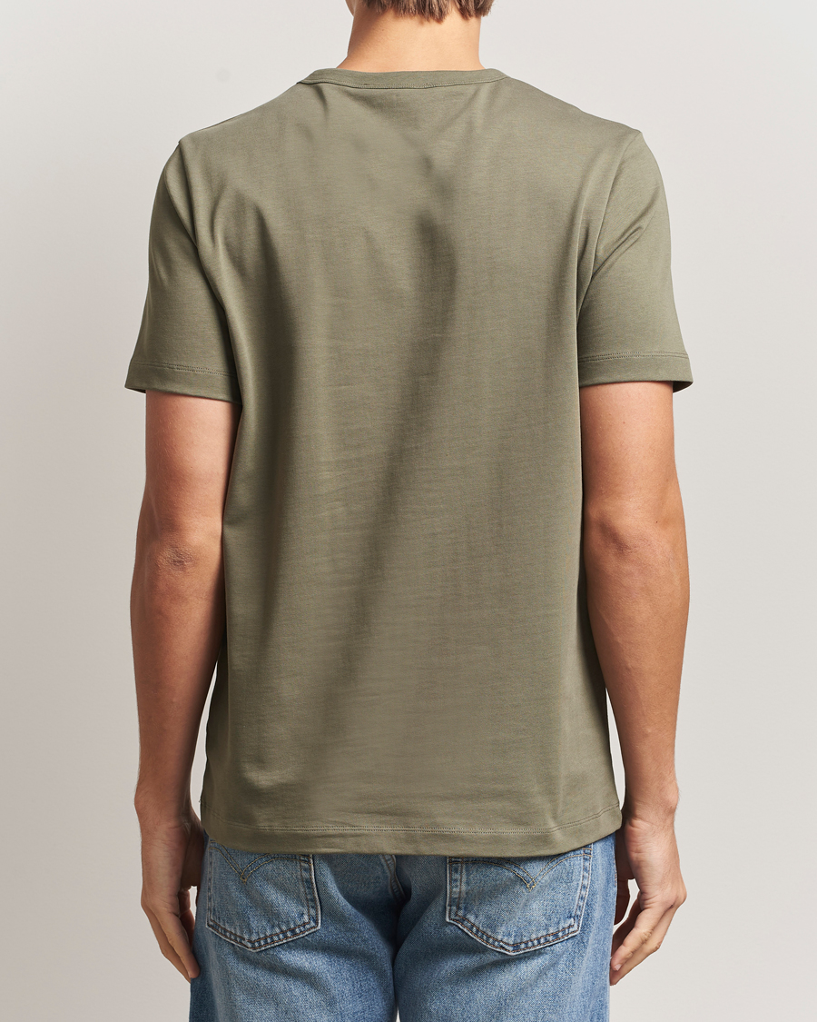 Herre | T-Shirts | A Day's March | Heavyweight T-Shirt Smoke Olive
