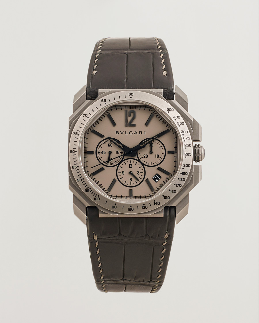 Herre | Pre-Owned & Vintage Watches | Bvlgari Pre-Owned | Octo BGO41TCH
