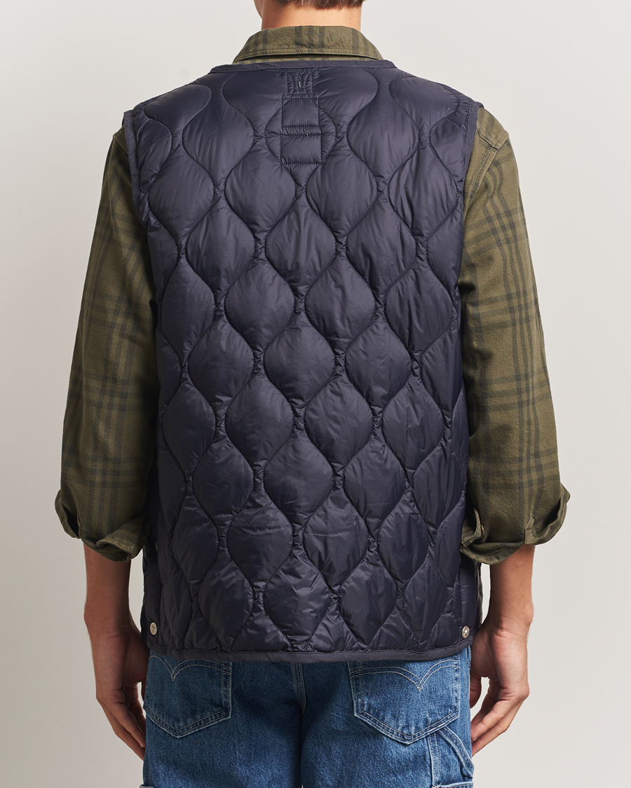 Herre | Vester | TAION | Military Crew Neck Down Vest Navy