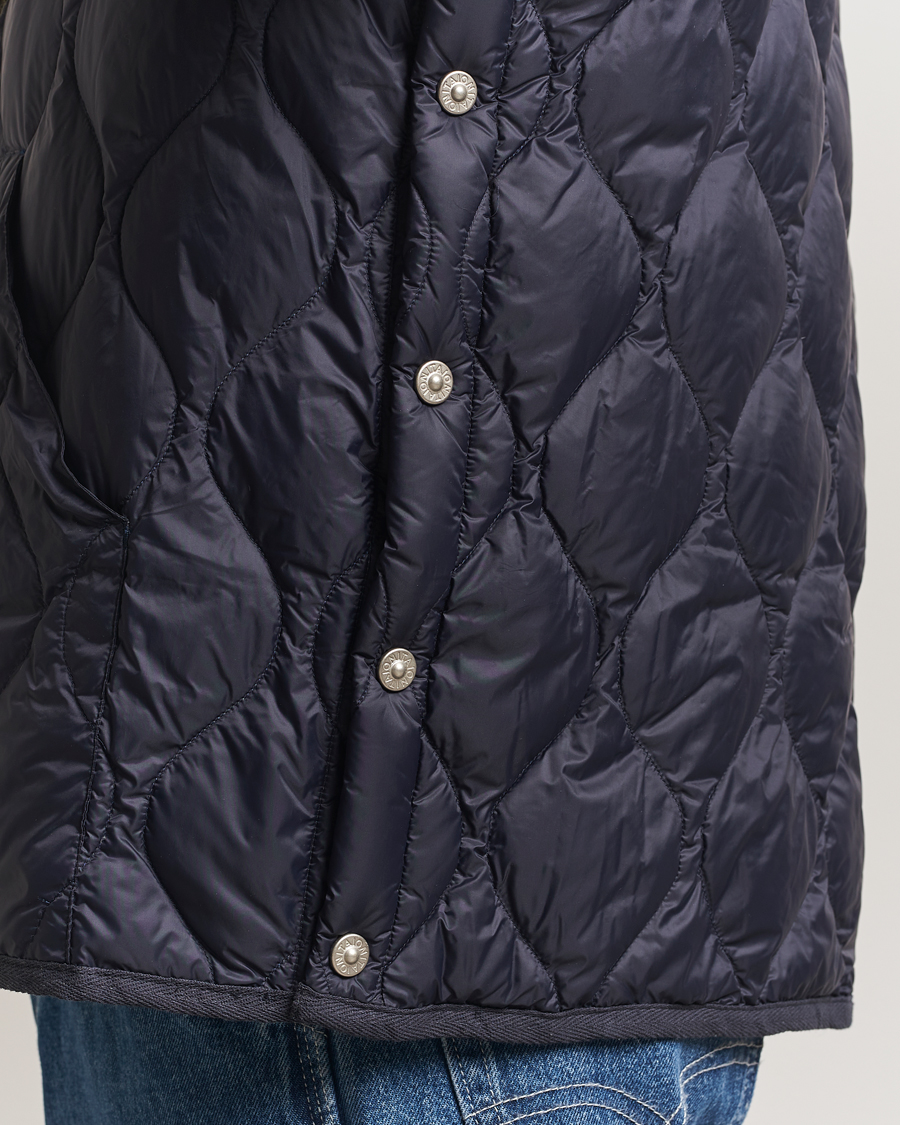 Herre | Vester | TAION | Military Crew Neck Down Vest Navy