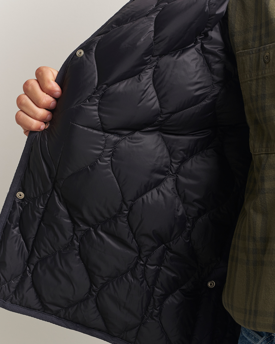 Herre | Vester | TAION | Military Crew Neck Down Vest Navy