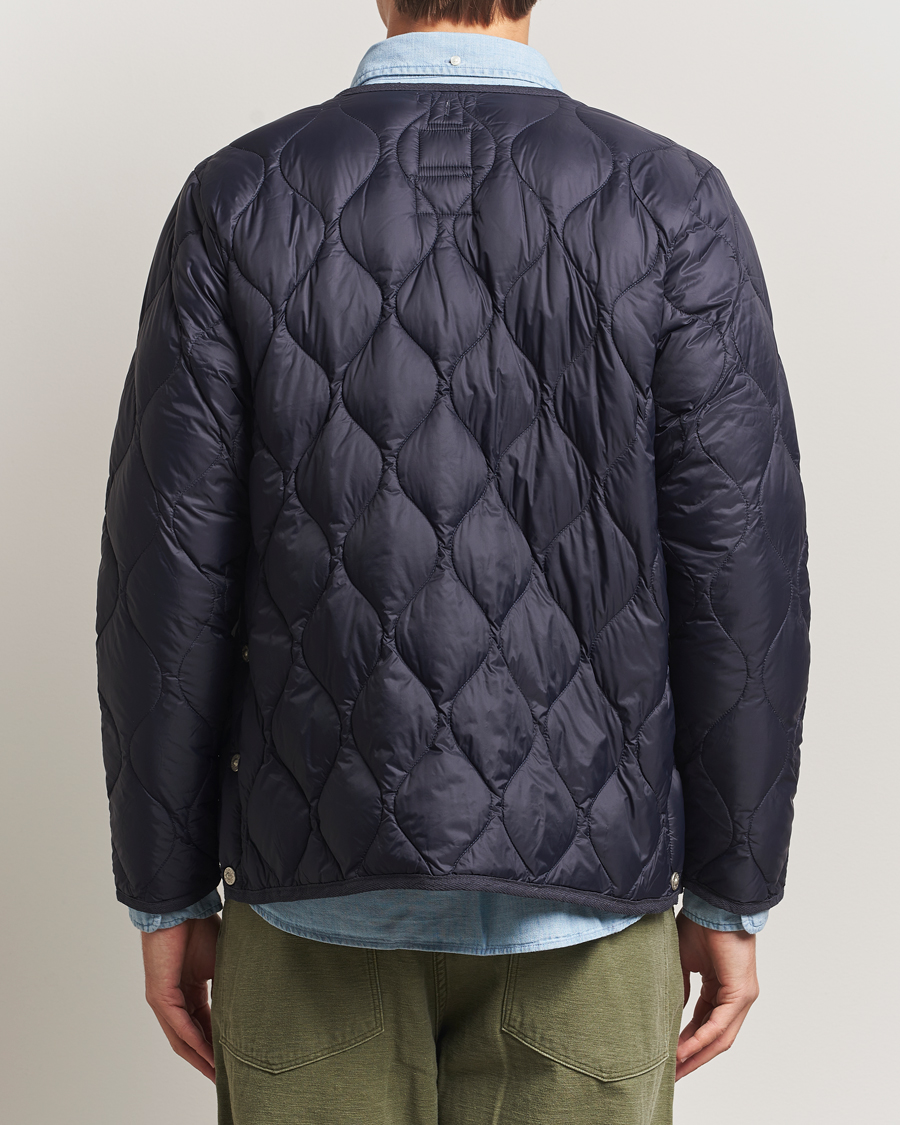 Herre | Jakker | TAION | Military Crew Neck Down Jacket Navy