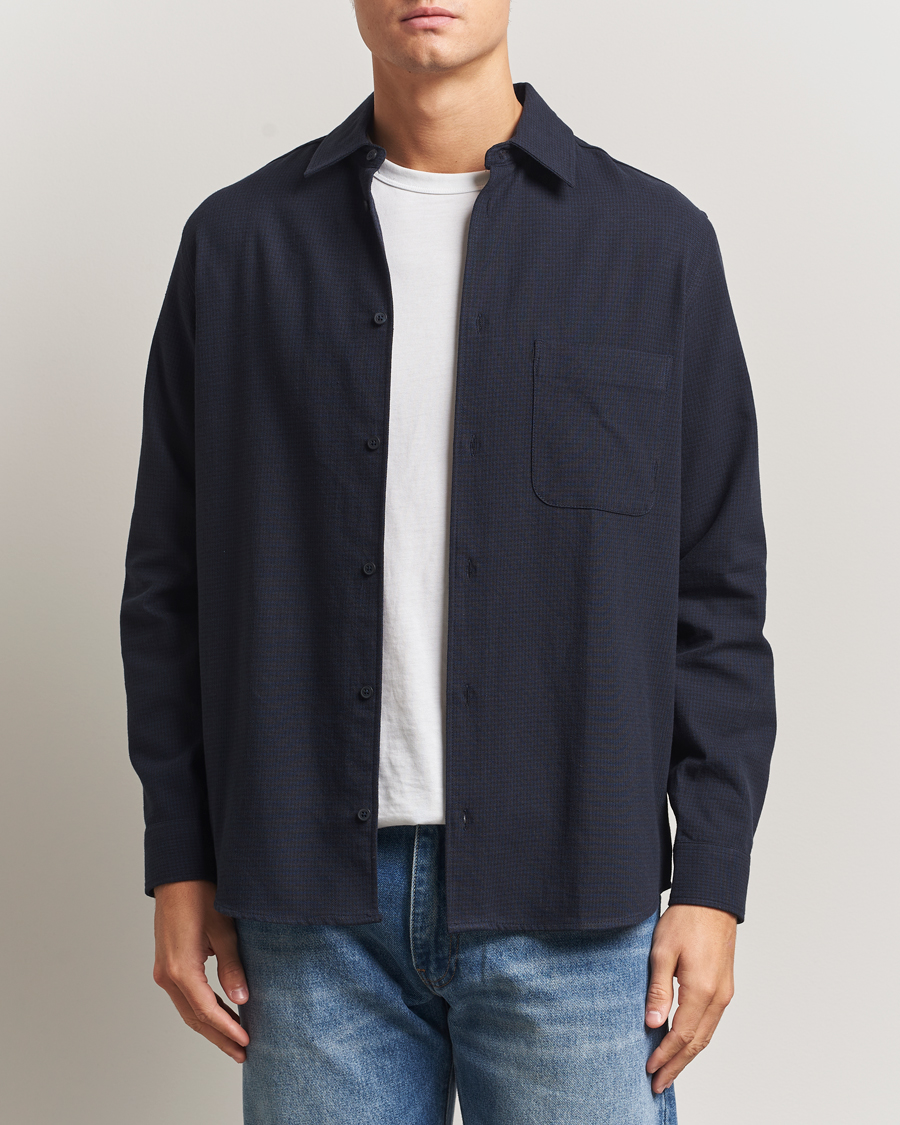Herre | Skjorter | Samsøe Samsøe | Damon Overshirt Salute Navy