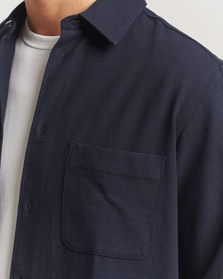 Herre | Skjorter | Samsøe Samsøe | Damon Overshirt Salute Navy