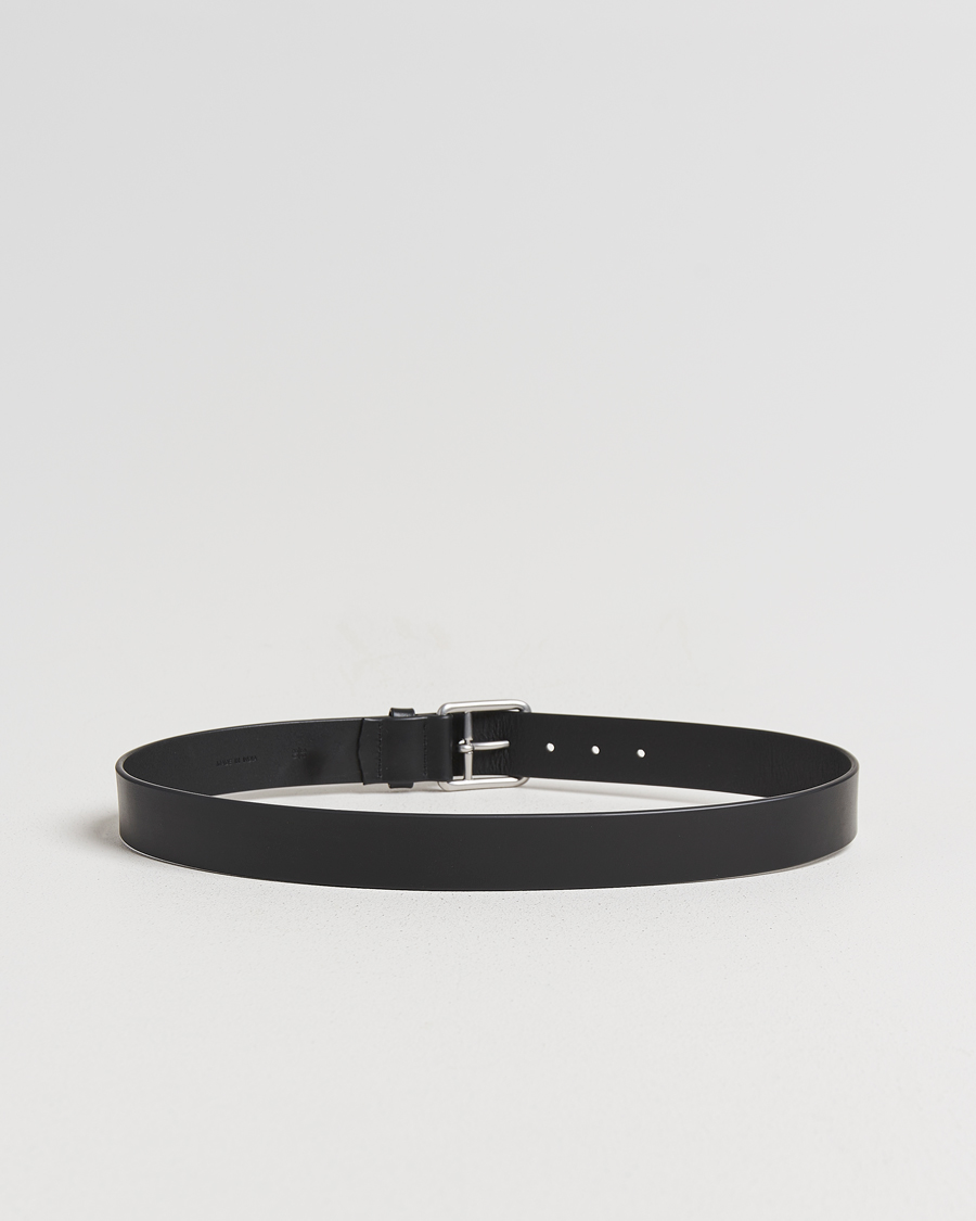 Herre | Belter | Polo Ralph Lauren | Signature Pony Leather Belt Black