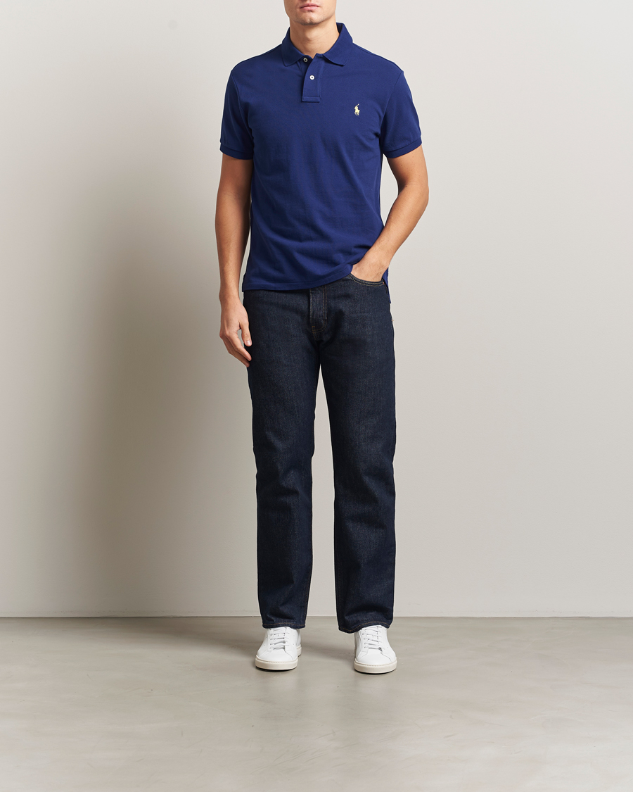 Herre | Pikéer | Polo Ralph Lauren | Slim Fit Polo Fall Royal