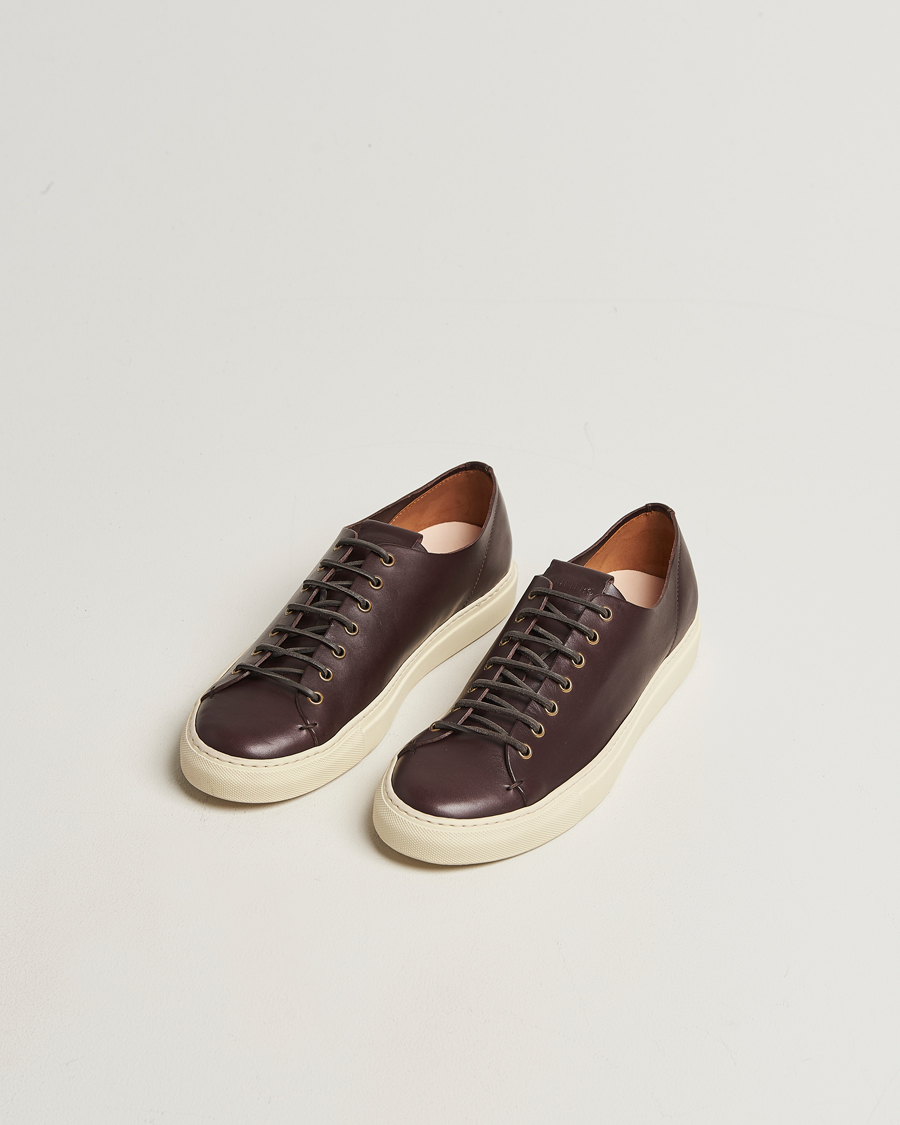 Herre | Sneakers | Buttero | Tanino Leather Sneaker Dark Brown