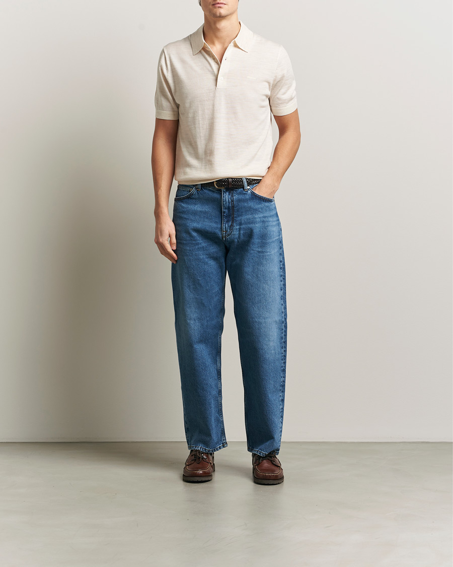 Herre | Pikéer | Gant | Extrafine Merino Polo Seed Melange