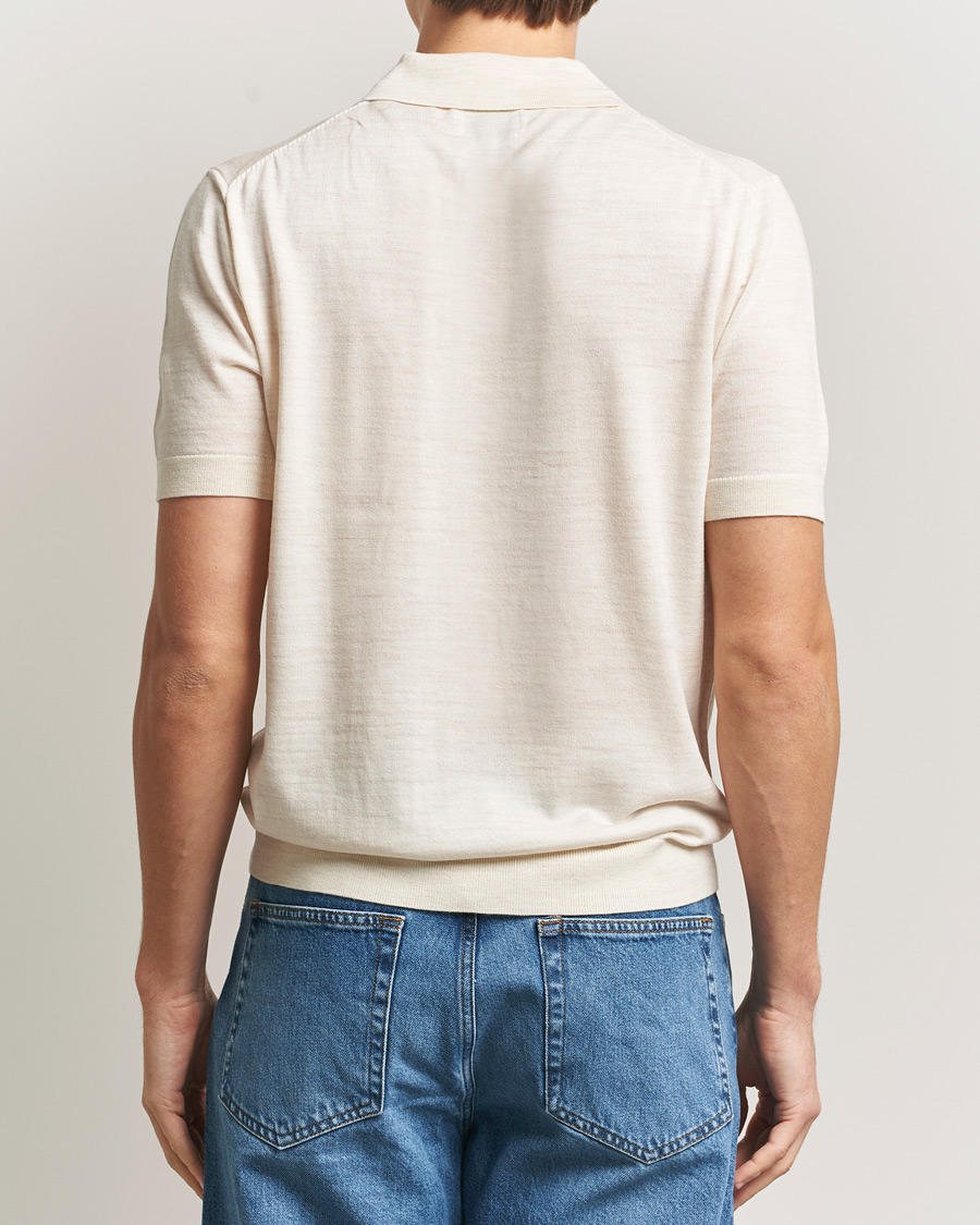 Herre | Pikéer | Gant | Extrafine Merino Polo Seed Melange