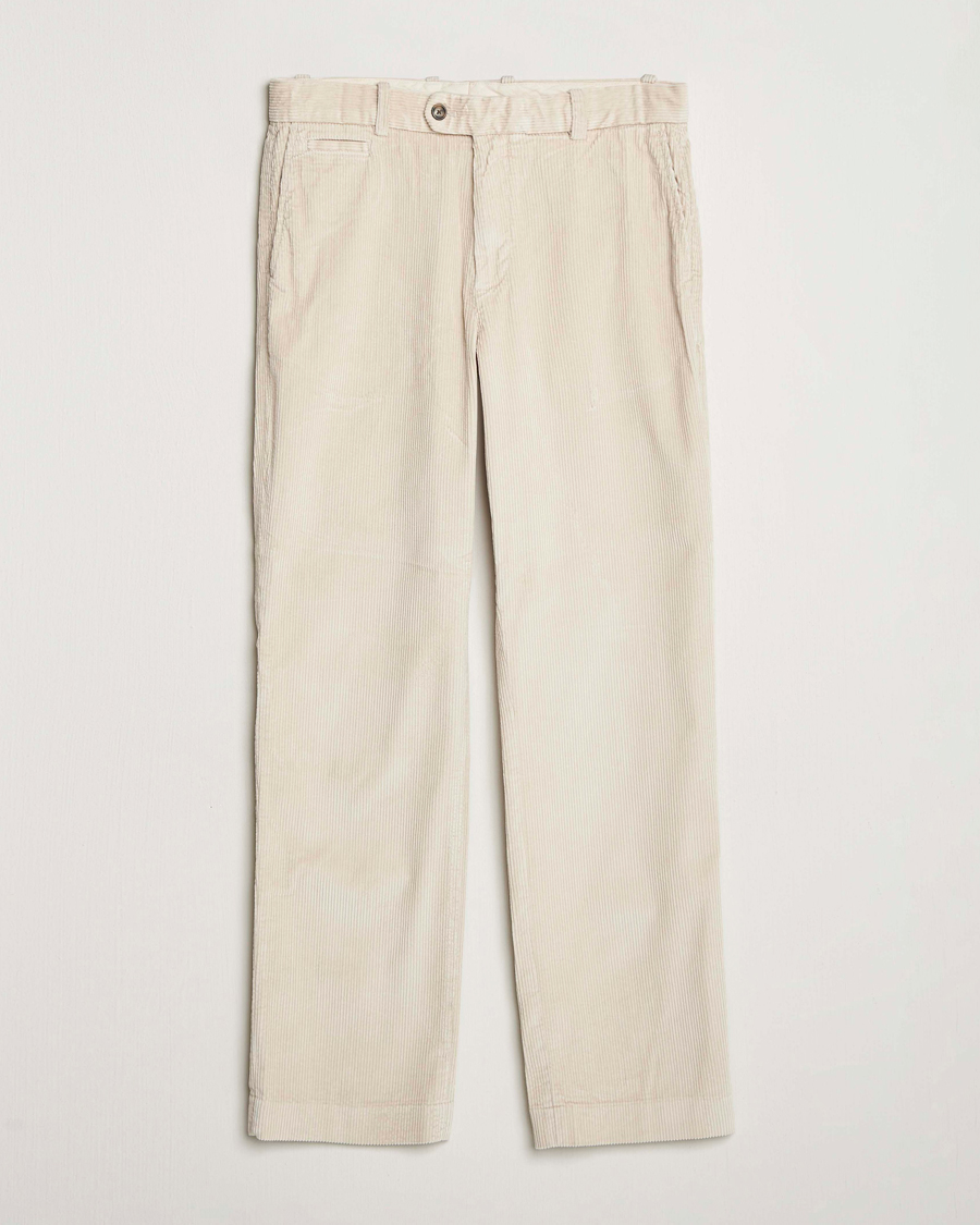 Herre | Bukser | Gant | Straight Fit Corduroy Trousers Putty