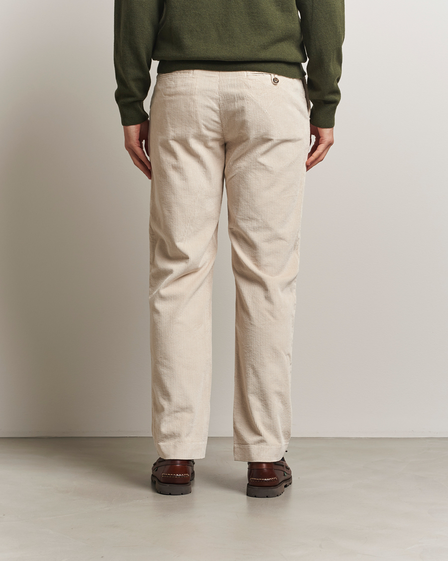 Herre | Bukser | Gant | Straight Fit Corduroy Trousers Putty