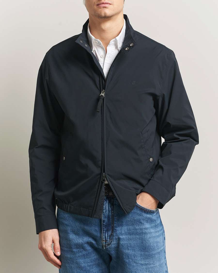 Herre | Jakker | GANT | Lightweight Harrington Jacket Black