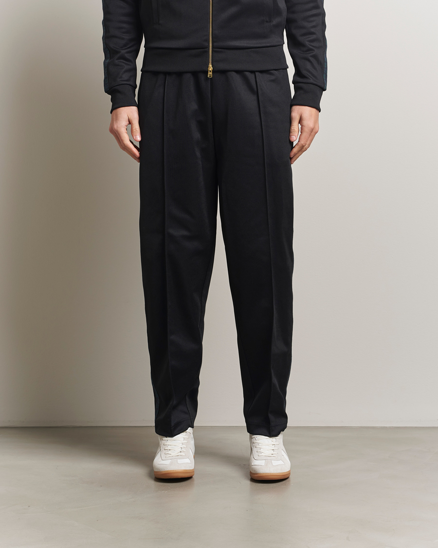 Herre | Bukser | Fred Perry | Blackwatch Tartan Taped Track Pants Black