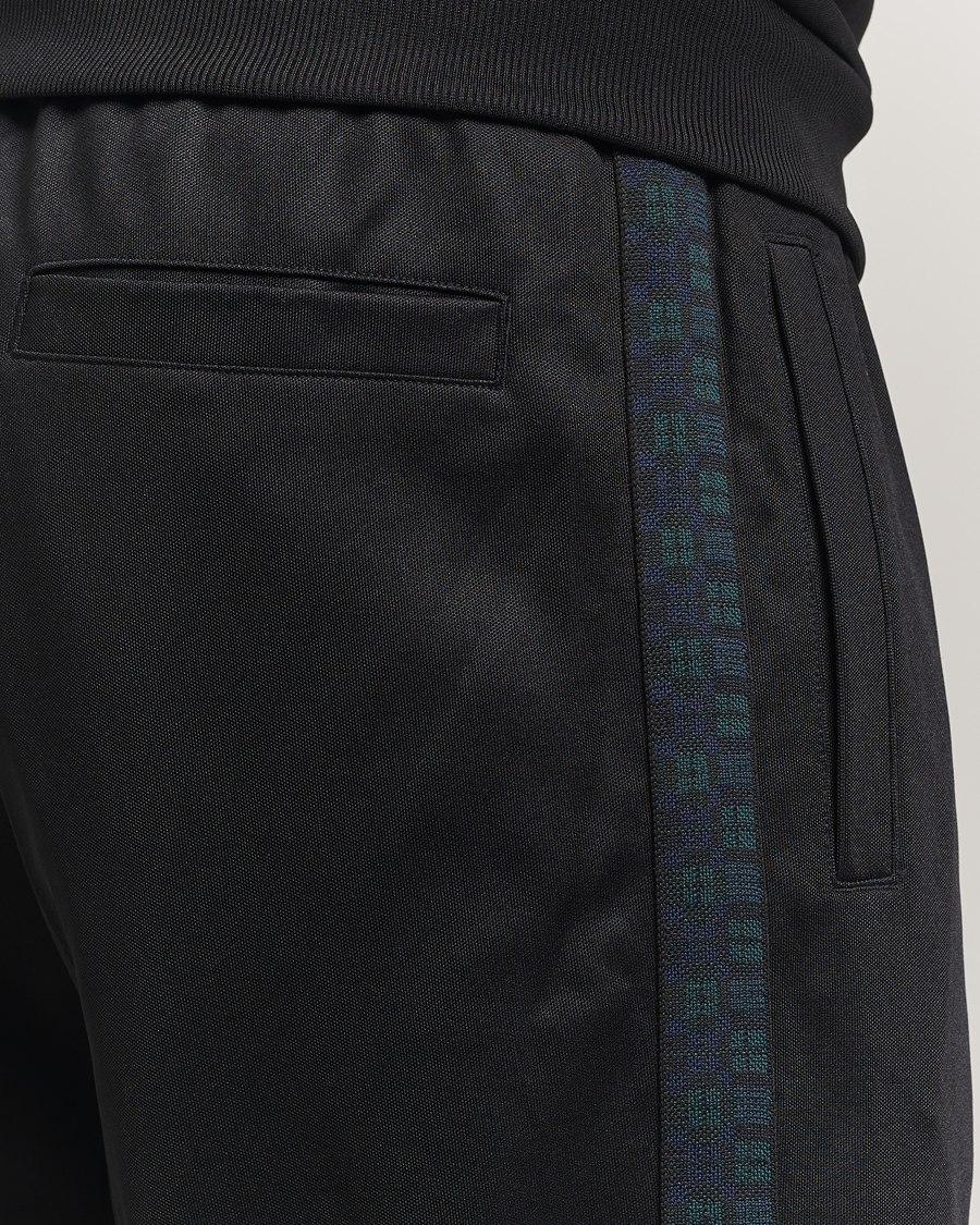 Herre | Bukser | Fred Perry | Blackwatch Tartan Taped Track Pants Black