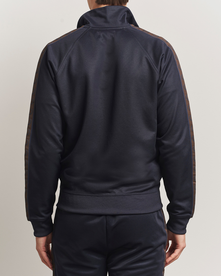 Herre | Gensere | Fred Perry | Taped Track Jacket Navy