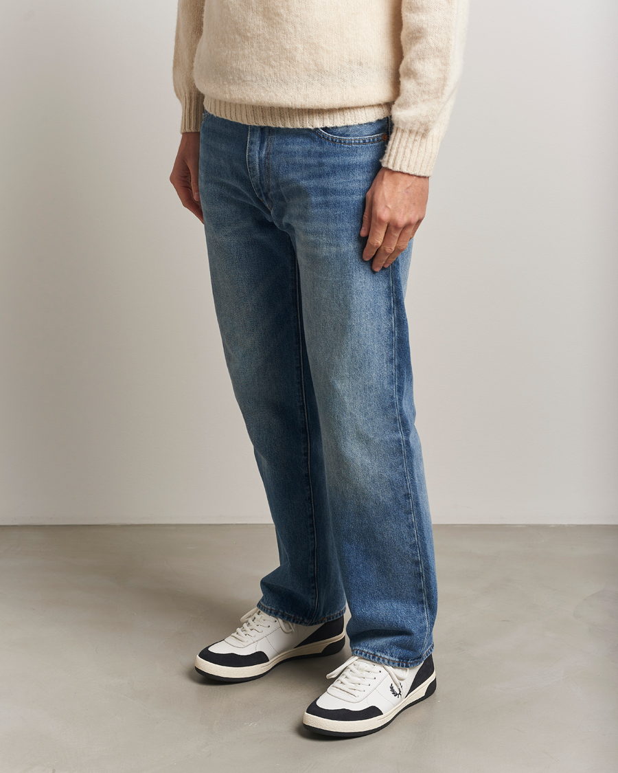 Herre | Sneakers | Fred Perry | B11 Leather/Suede Sneaker Snow White/Navy