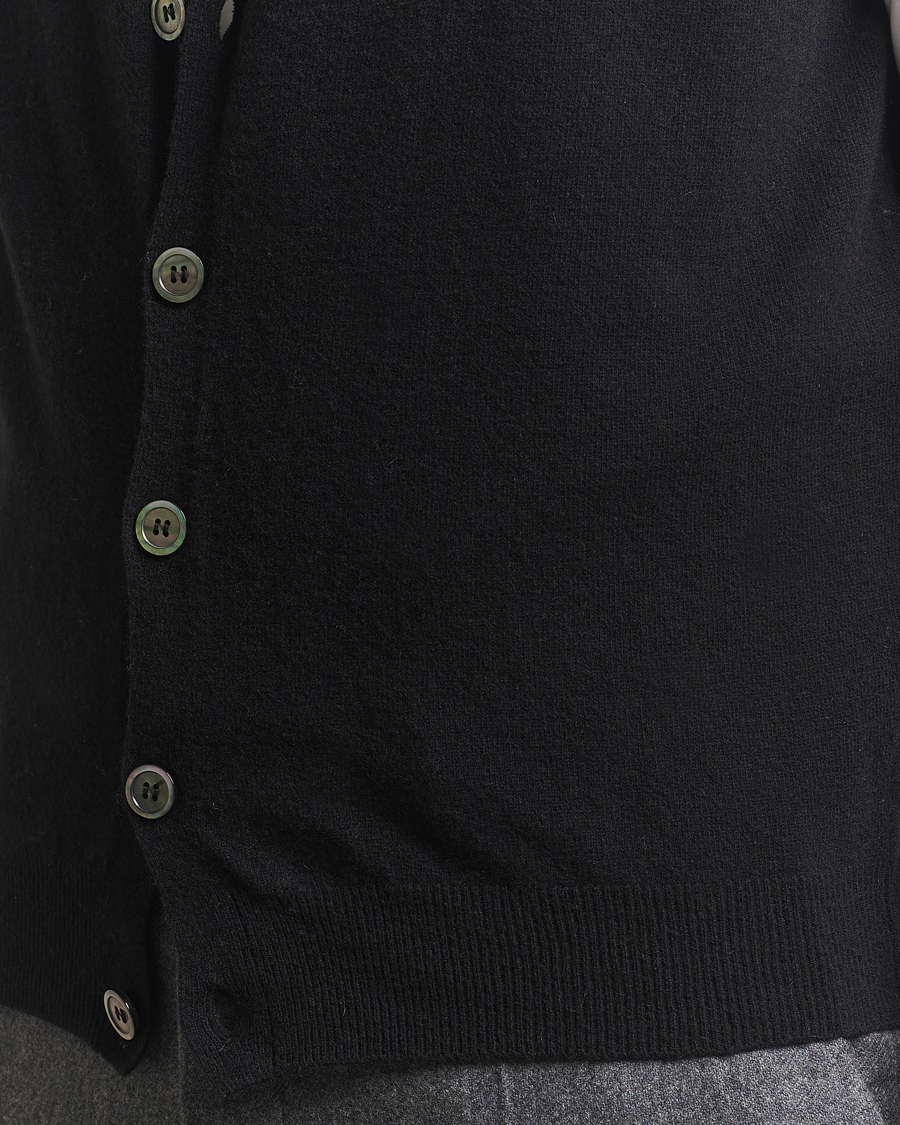Herre | Gensere | Oscar Jacobson | Guiseppe Buttoned Vest Black