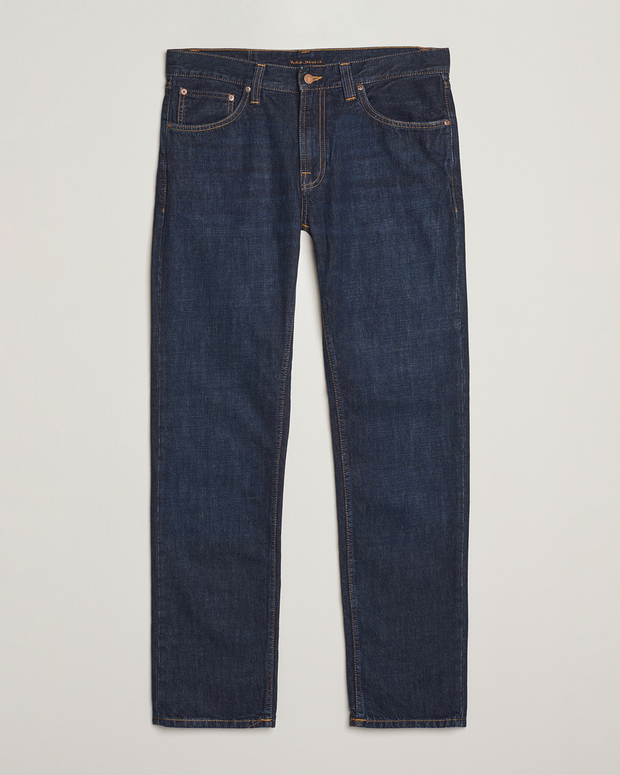 Herre | Bukser | Nudie Jeans | Gritty Jackson Jeans Aged Indigo