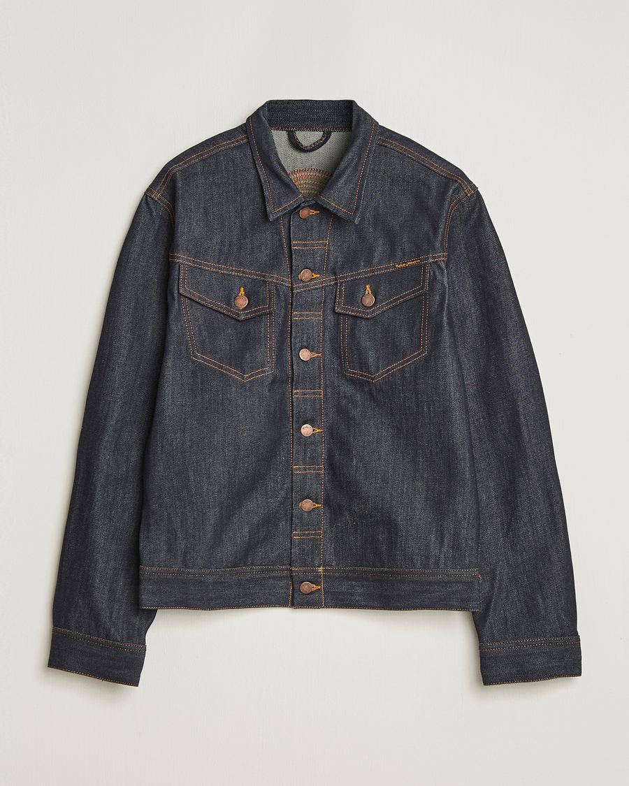 Herre | Jakker | Nudie Jeans | Conny Denim Jacket Sunburns Blue