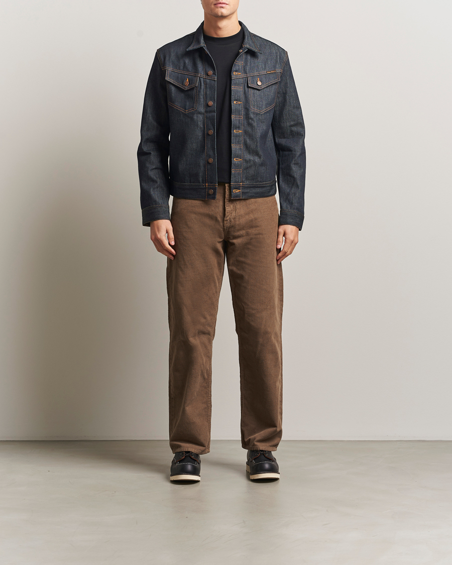 Herre | Jakker | Nudie Jeans | Conny Denim Jacket Sunburns Blue