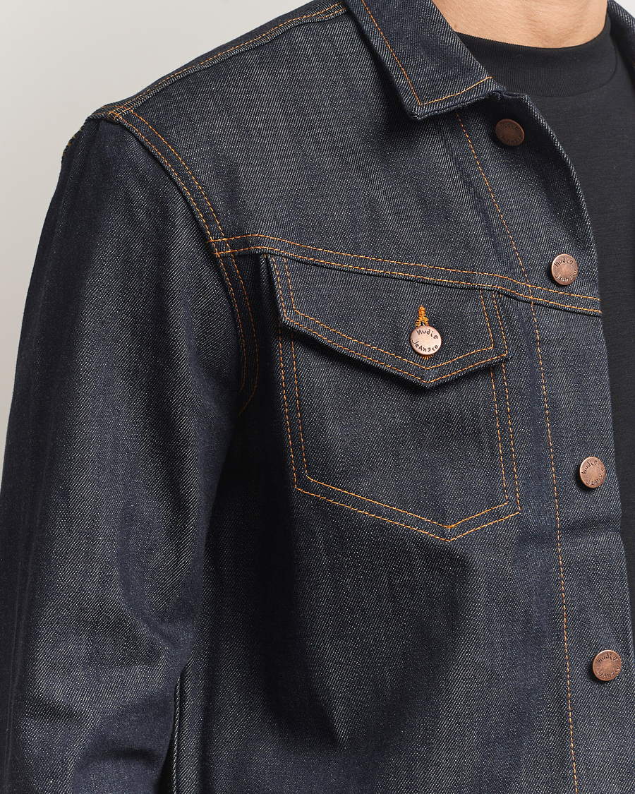 Herre | Jakker | Nudie Jeans | Conny Denim Jacket Sunburns Blue