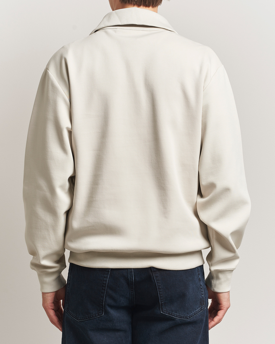 Herre | Gensere | J.Lindeberg | Callan Jersey Half Zip Moonbeam