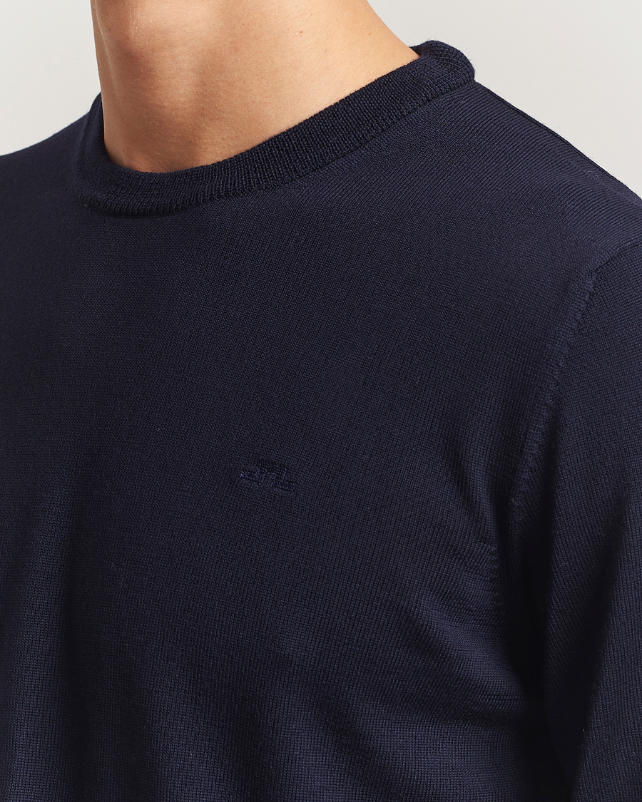 Herre | Gensere | J.Lindeberg | Keane Merino Crew Neck Navy