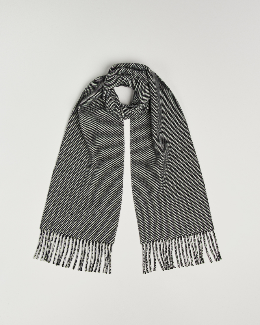 Herre | Skjerf | J.Lindeberg | Jared Scarf Black Melange