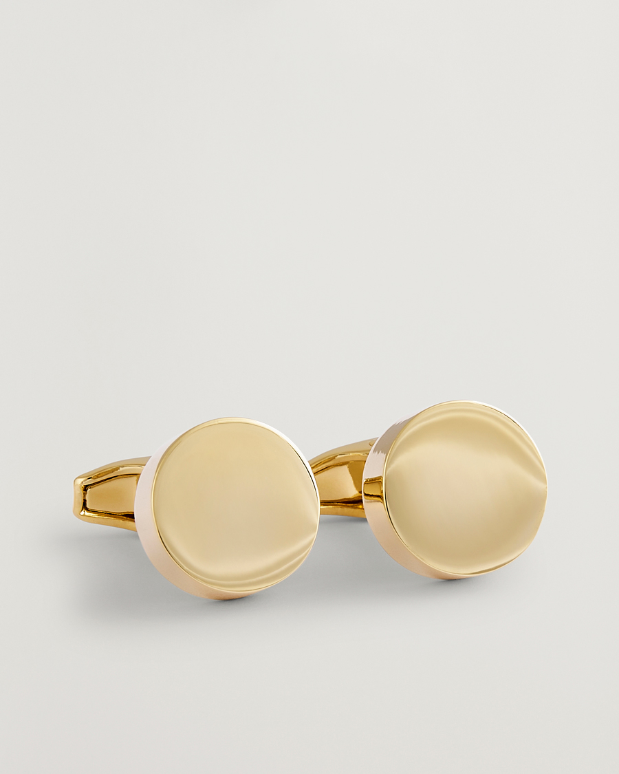 Herre | Mansjettknapper | Amanda Christensen | Classic Cufflink Gold
