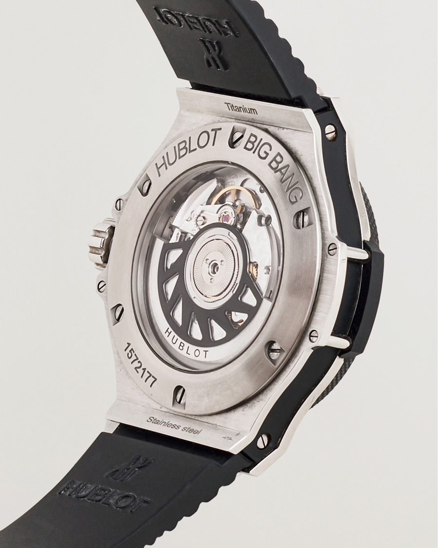 Herre | Pre-Owned & Vintage Watches | Hublot Pre-Owned | Big Bang Steel Ceramic