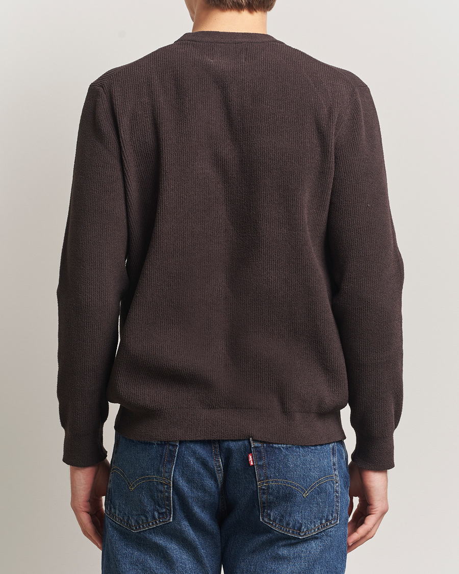 Herre | Gensere | NN07 | Danny Rib Knitted Crew Neck Dusky Port
