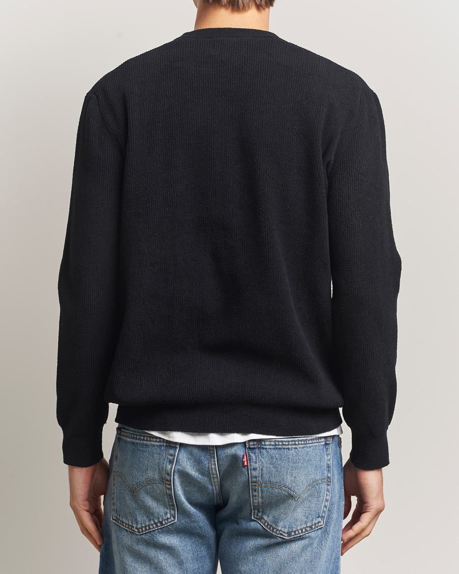 Herre | Gensere | NN07 | Danny Rib Knitted Crew Neck Black