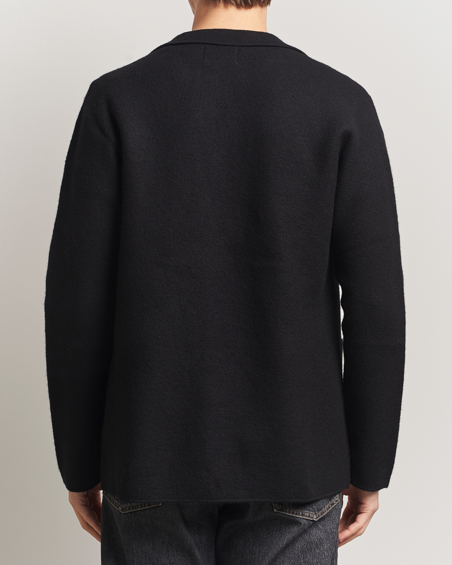 Herre | Dressjakker | NN07 | Lucas Boiled Wool Blazer Black