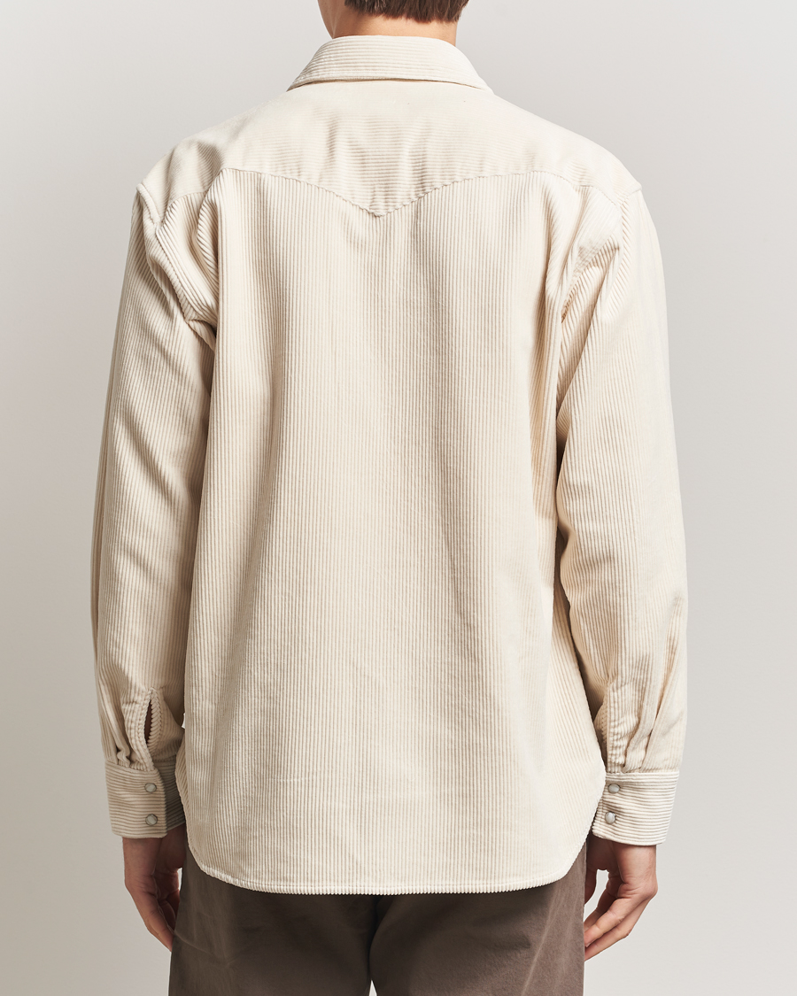 Herre | Skjorter | NN07 | Ricky Corduroy Overshirt Ivory