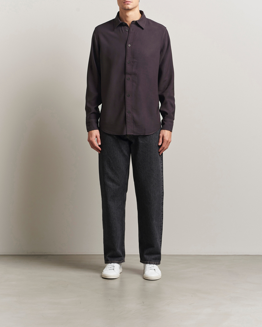 Herre | Skjorter | NN07 | Colby Viscose Shirt Dusky Port