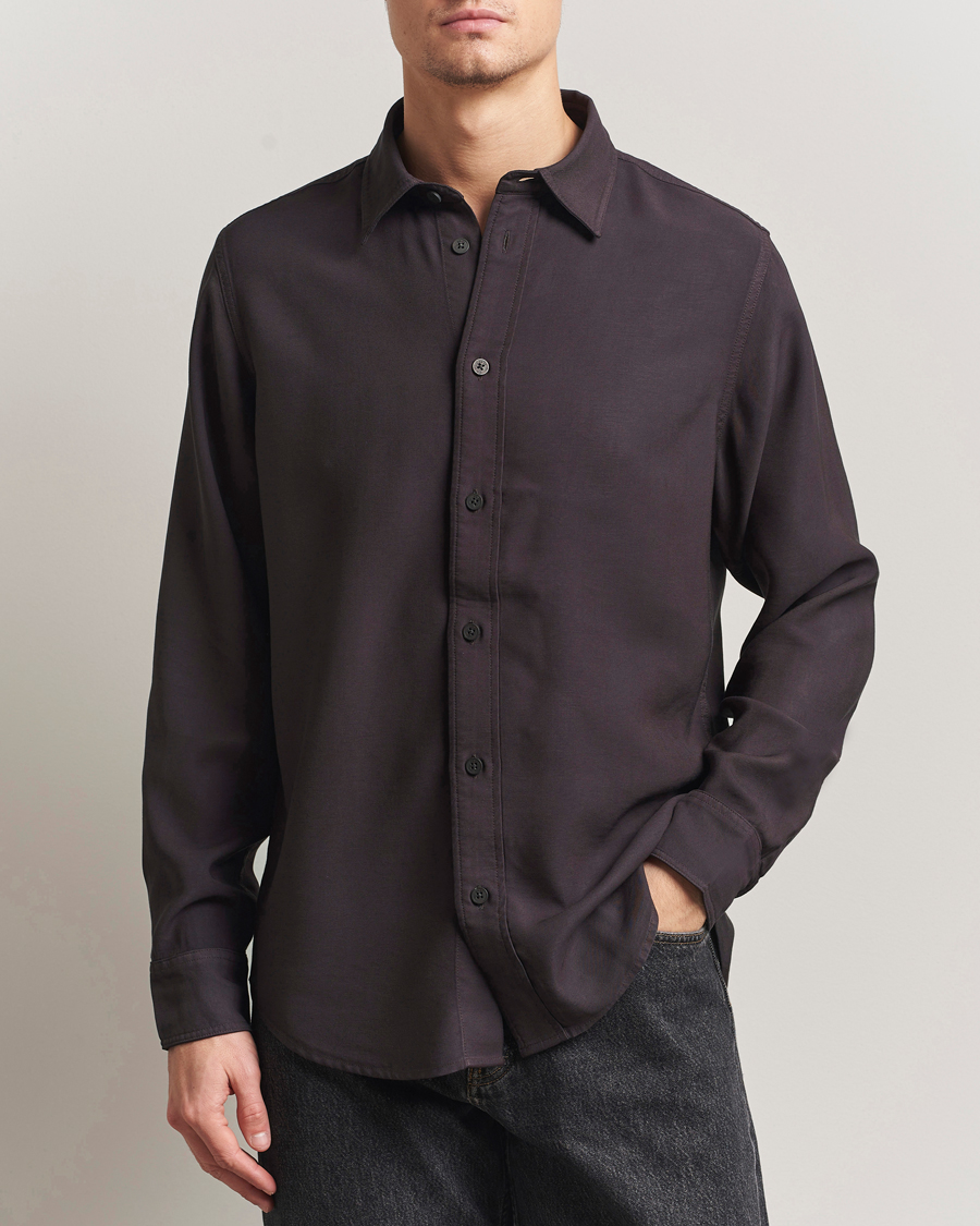 Herre | Skjorter | NN07 | Colby Viscose Shirt Dusky Port