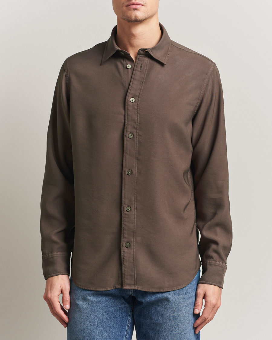 Herre | Skjorter | NN07 | Colby Viscose Shirt Mable Husk