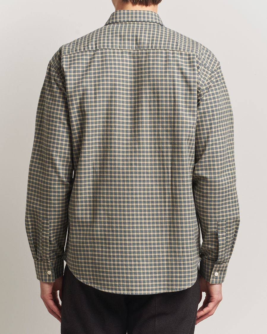 Herre | Skjorter | NN07 | Deon Flannel Checked Shirt Coral