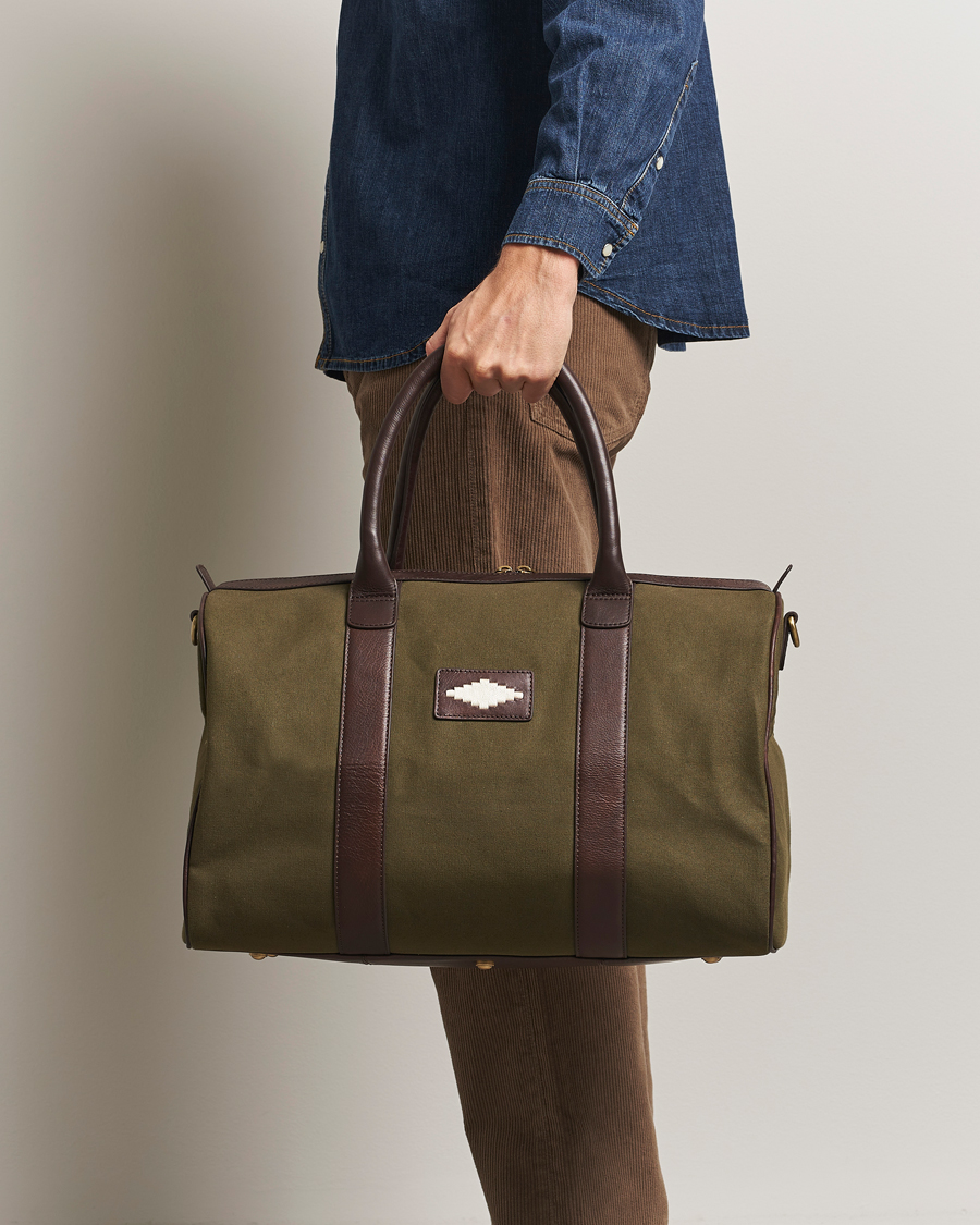 Herre | Vesker | Pampeano | Varon Small Canvas Weekend Bag Forest